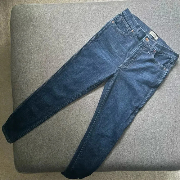 Madewell 10” High Rise Skinny Jean Size 30 - Picture 2 of 6
